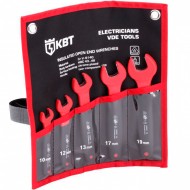 КВТ Набор ключей однорожковых изолированных НИИ-06 5 шт 61253 KVT