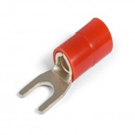 КВТ Наконечник вилочный изолированный НВИ(н) 16–6 с нейлоновой манжетой (мин партия 100 шт.) 61781 KVT