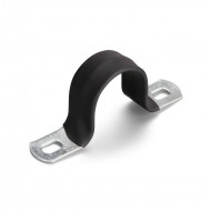 КВТ Скоба металлическая двухлапковая СМД-П 60-63 с покрытием (мин партия 50 шт.) 62988 KVT