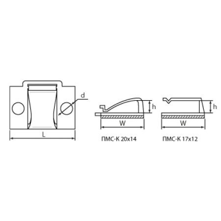 КВТ Площадка монтажная ПМС-К 20х14 64777 (цена за уп.) KVT КВТ Площадка монтажная ПМС-К 20х14 64777 (цена за уп.) KVT