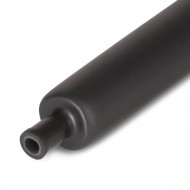 КВТ Термоусадочная трубка ТТК(2:1)-4.8/2.4 черная (мин партия 10 шт.) 74300 KVT
