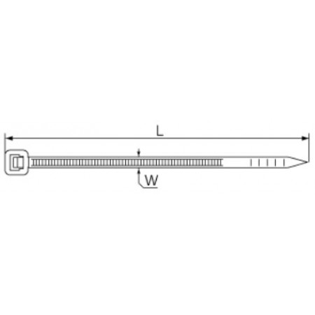 КВТ Стяжка нейлоновая КСС «Grizzly» 4х150 78819 (цена за уп.) KVT КВТ Стяжка нейлоновая КСС «Grizzly» 4х150 78819 (цена за уп.) KVT
