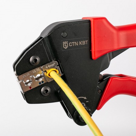 КВТ Пресс-клещи с набором матриц CTN 80102 KVT КВТ Пресс-клещи с набором матриц CTN 80102 KVT