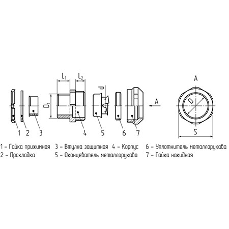 КВТ Муфта вводная ВМН-38 80624 KVT КВТ Муфта вводная ВМН-38 80624 KVT