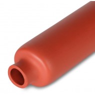 КВТ Антитрекинговая среднестенная термоусадочная трубка ТСТ-А-27/10-1000 (мин партия 10 шт.) 81332 KVT