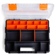 КВТ Кейс-органайзер с 9 отделениями и 2 съемными модулями, серия «ПРОФИ» 81443 KVT