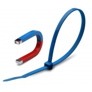 КВТ Стяжка кабельная металлодетектируемая КСС "Magnetic" 5х370 (цена за уп.) 82024 KVT