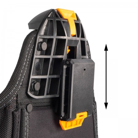 КВТ Сумка поясная модульная на клипсе СМ-02 83136 KVT КВТ Сумка поясная модульная на клипсе СМ-02 83136 KVT